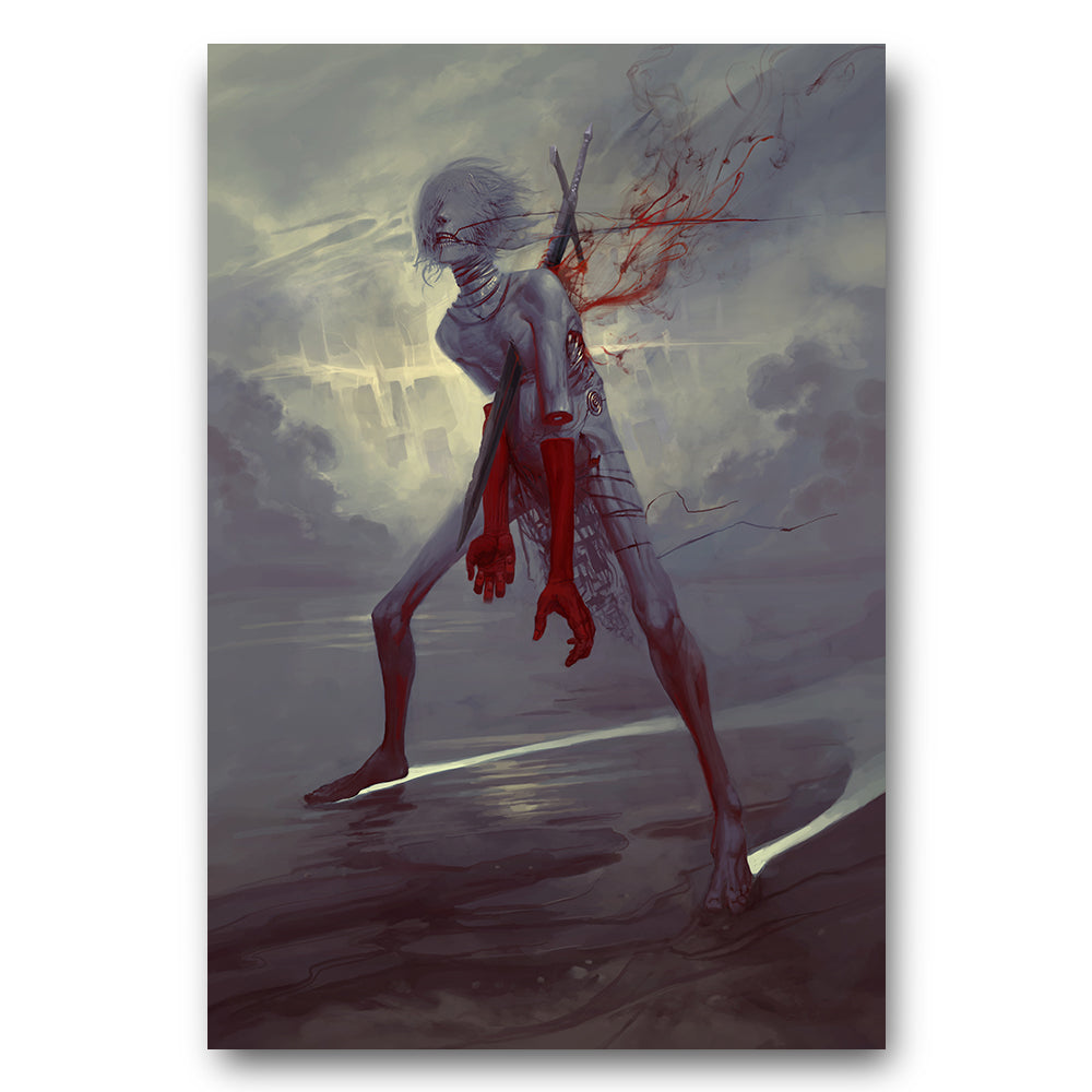 Scp 096 Metal Prints for Sale