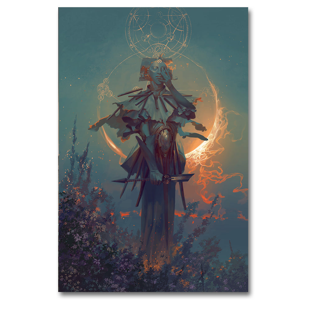 Samshiel, Angel of the Eclipse - Fine Art Prints